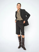 Zwarte tailored bermuda mmleyana miley