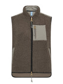 Donkergroene teddy bodywarmer rowe eli