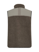 Donkergroene teddy bodywarmer rowe eli