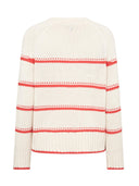 Ecru gestreepte trui rola bine stripe