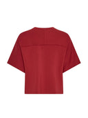 Rood t-shirt maelee