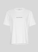 Wit t-shirt met logo terina