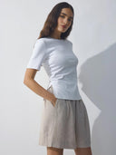 Linnenmix short viana ginia