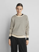 Beige gestreept sweatshirt ima