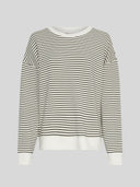 Beige gestreept sweatshirt ima