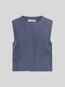 Blauw gilet frode waistcoat