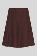 Bruine rok naira claritta hw skirt