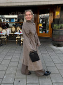 Bruine manteljas pamela coat chk