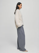 Crèmekleurige trui thira salmia pullover