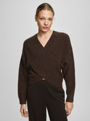 wollen zinelle hope wrap pullover