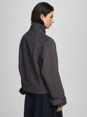 Donker bruine jacket pamela