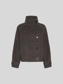 Donker bruine jacket pamela