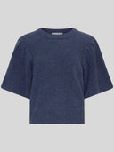 Donkerblauwe jinie hope 2/4 pullover