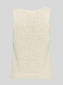 Gebreide mouwloze top vivika
