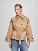 Korte trenchcoat kishia blix