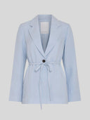 Lichtblauwe loose blazer graciela franciska