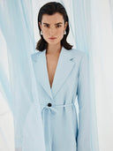 Lichtblauwe blazer graciela franciska