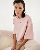 Lichtroze t-shirt zalle tee