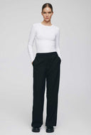 Zwarte chana straight pants