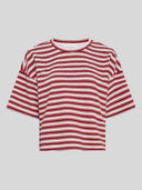 Roze gestreept t-shirt cessalia tee