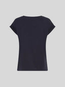 Donkerblauw t-shirt birdia lynette