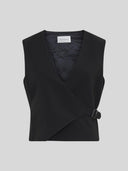 Zwart gilet macy michelle waistcoat