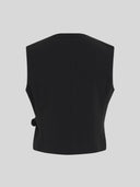 Zwart gilet macy michelle waistcoat