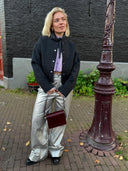 Donkergrijze bomber jacket seba