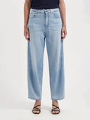 Barrel linnenmix jeans brooke