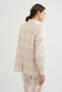 Geblokte blazer sasyon