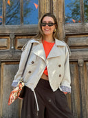 Korte trenchcoat odette short trench