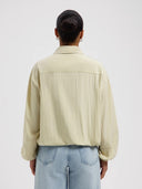 Beige jack met rits jessie