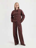 Bordeaux denim jack dana