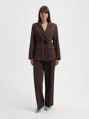 Bruine pantalon gabbie