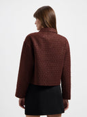 Bruine kittie tweed jacket