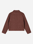 Bruine kittie tweed jacket