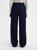 Donkerblauwe jeans lea