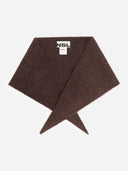 Donkerbruine sjaal hollie scarf