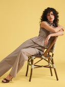 Geruite broek inez