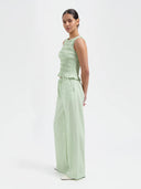 Lichtgroene broek inez pants