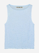 Lichtblauwe smock top june