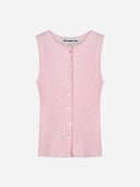 Lichtroze rib top erin