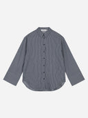 Oversized gestreepte blouse ruby