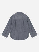 Oversized gestreepte blouse ruby