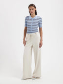 Linnenmix broek astrid trousers