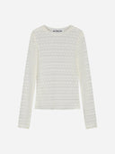 Longsleeve van mesh leslie