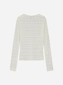 Longsleeve van mesh leslie