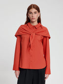 Donkeroranje blouse grace