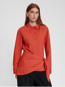 Donkeroranje blouse grace
