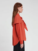 Donkeroranje blouse grace